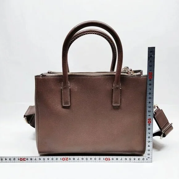 Anya Hindmarch Hand Bag Brown Leather 3131635